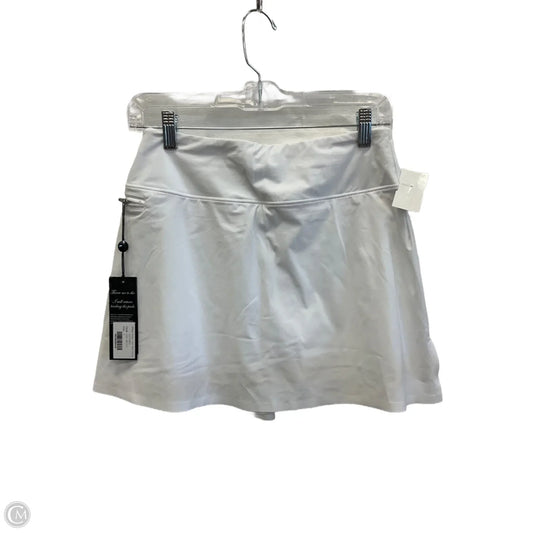 Athletic Skort By Cma In White, Size: S