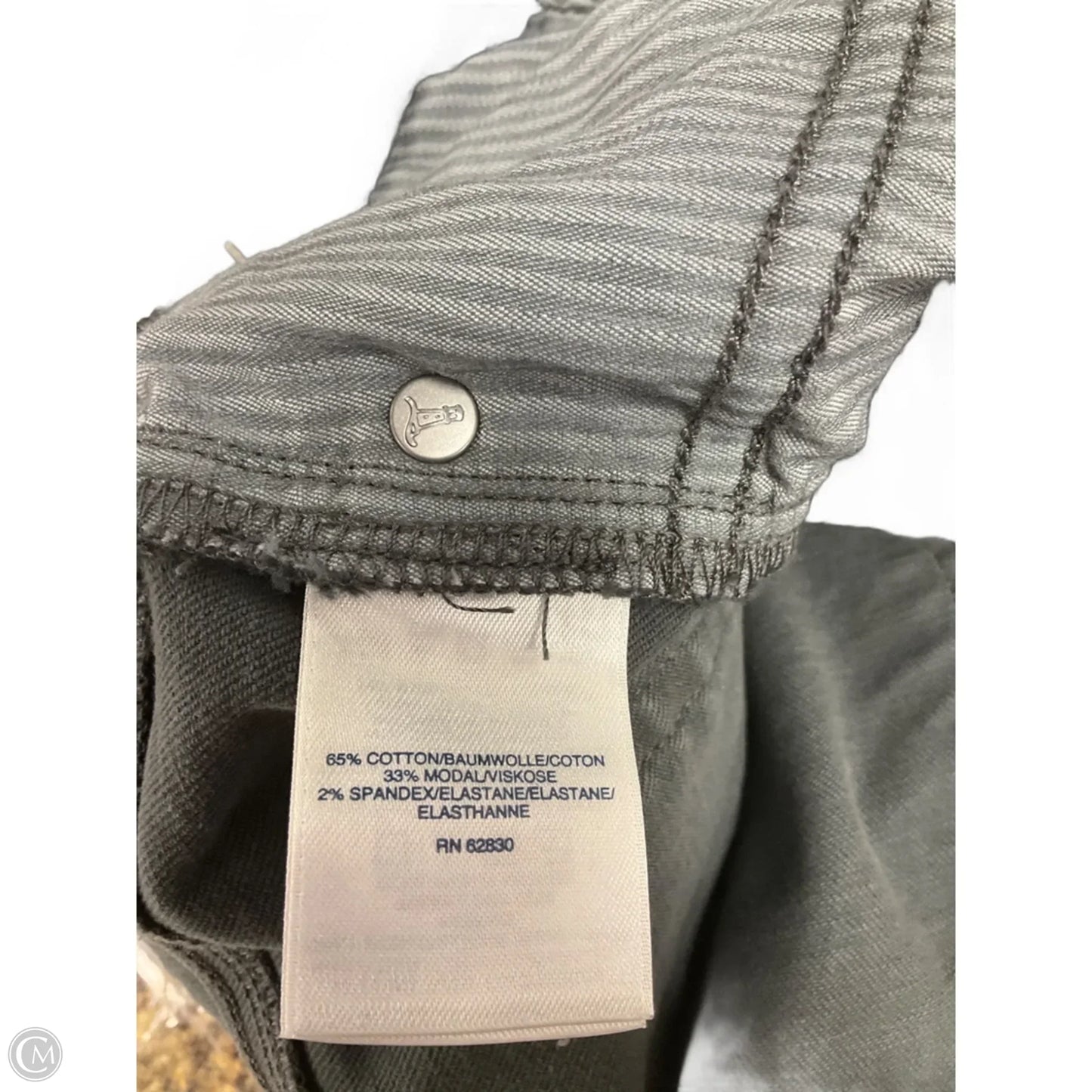 Jeans Jeggings By Lands End In Grey Denim, Size: 16