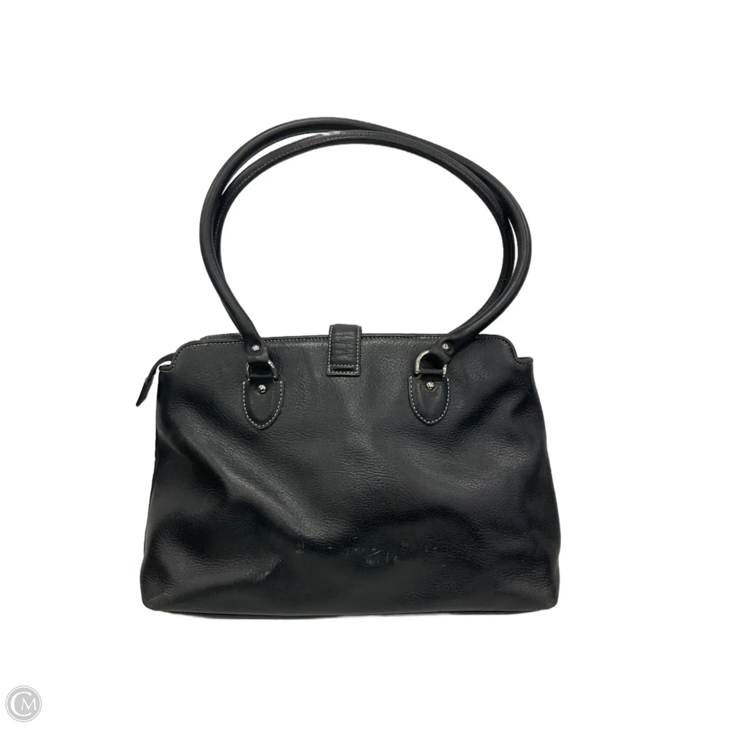 Handbag Leather By Talbots, Size: Medium