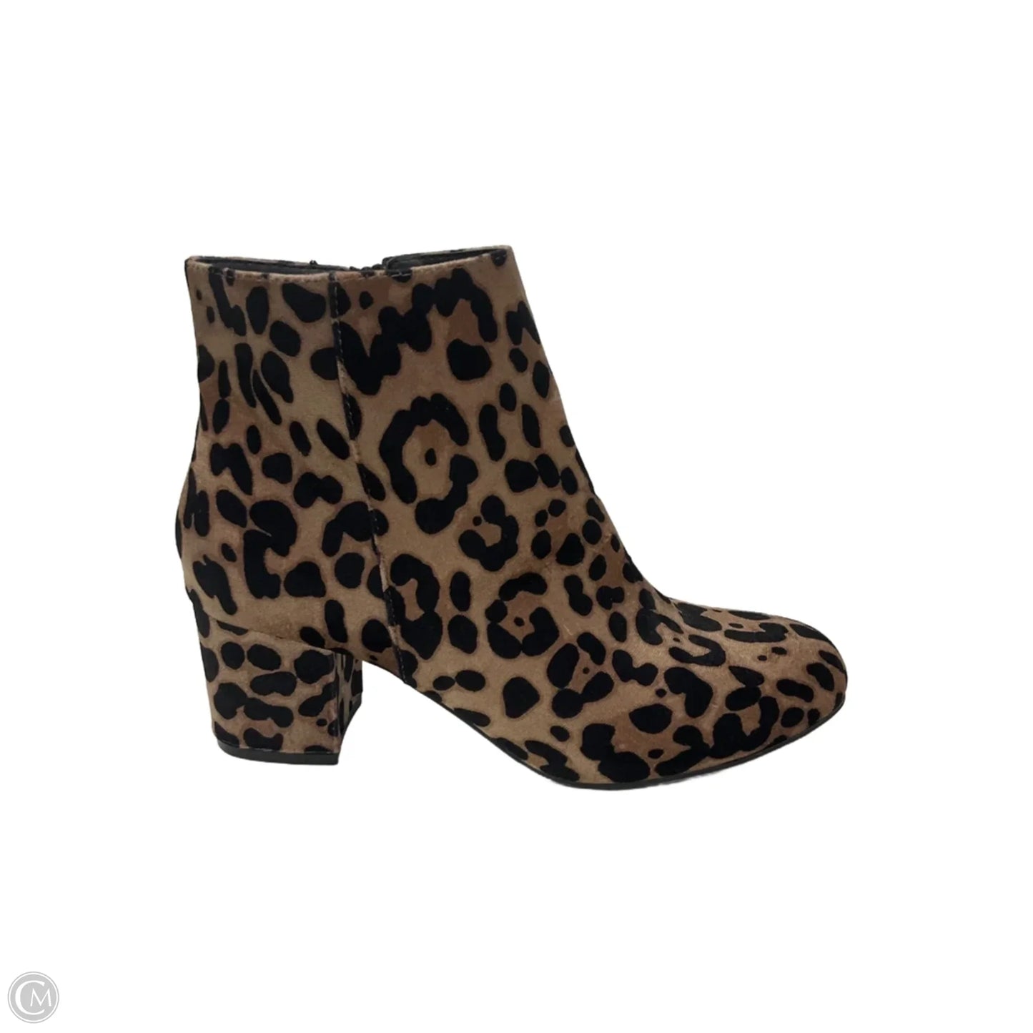 Boots Ankle Flats By A New Day In Animal Print, Size: 8