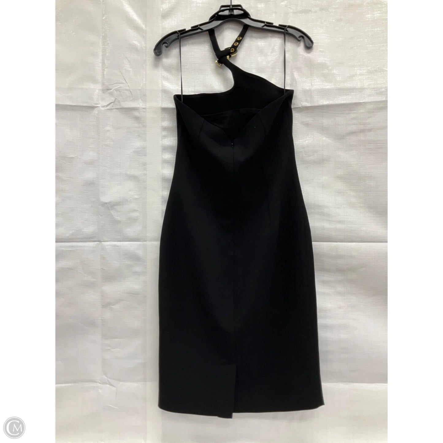 Dress Luxury Designer By Versace In Black, Size: M