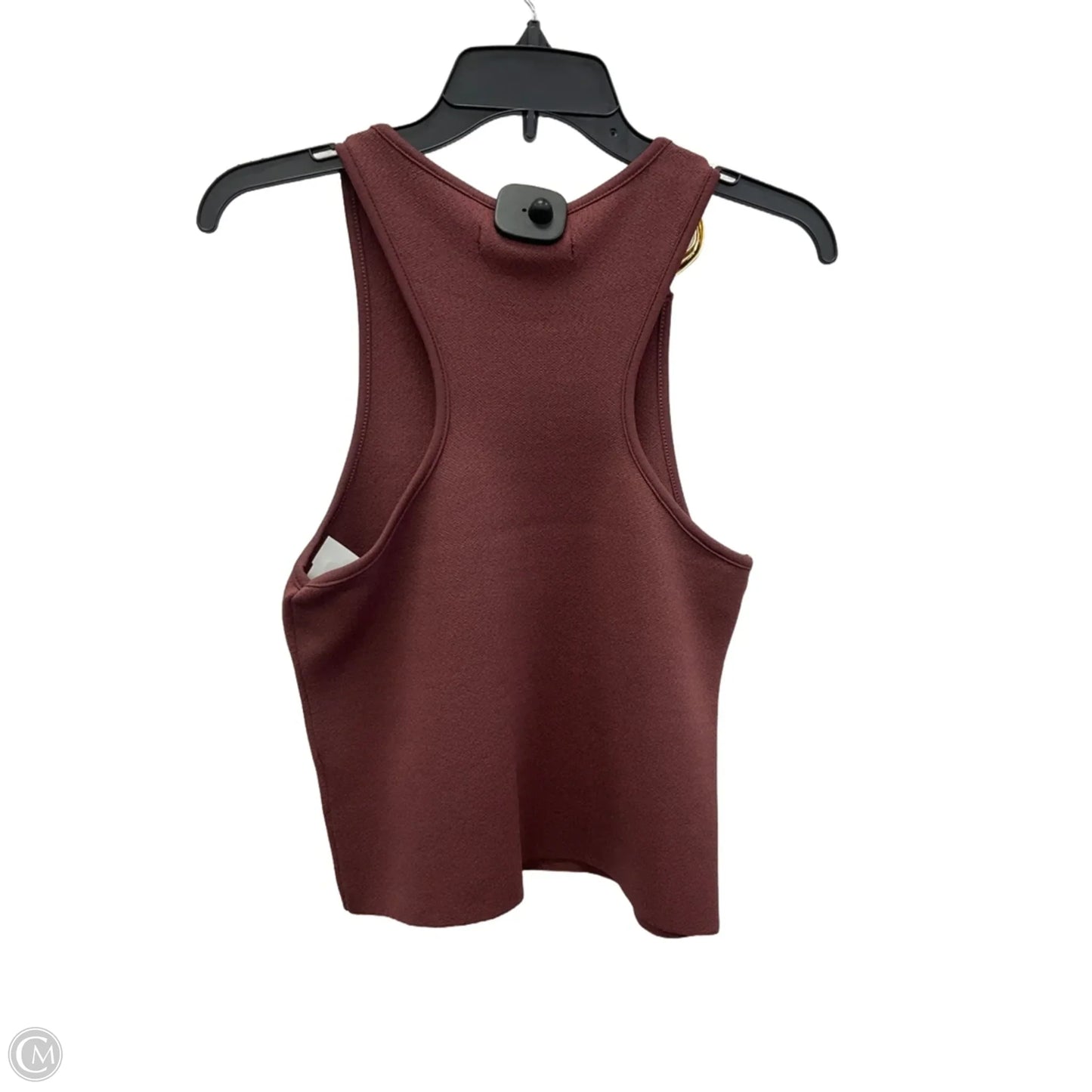 Top Sleeveless By Anthropologie In Maroon, Size: M