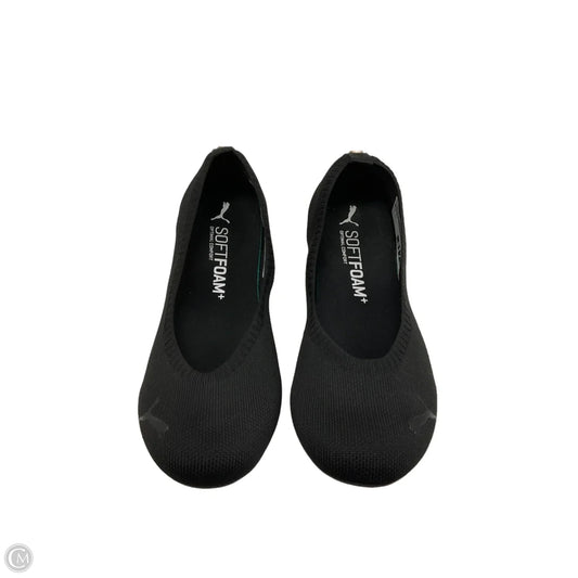 Shoes Flats By Puma In Black, Size: 7