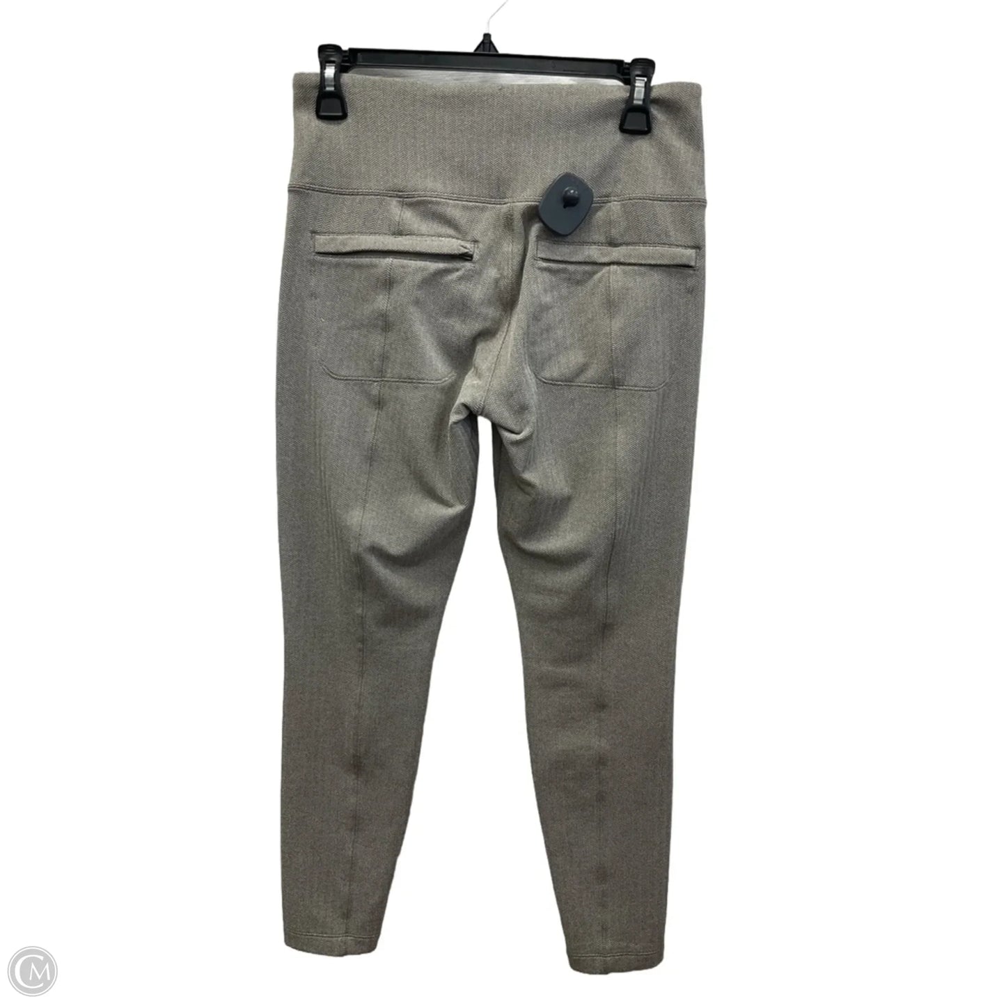 Athletic Leggings By Athleta In Taupe, Size: M
