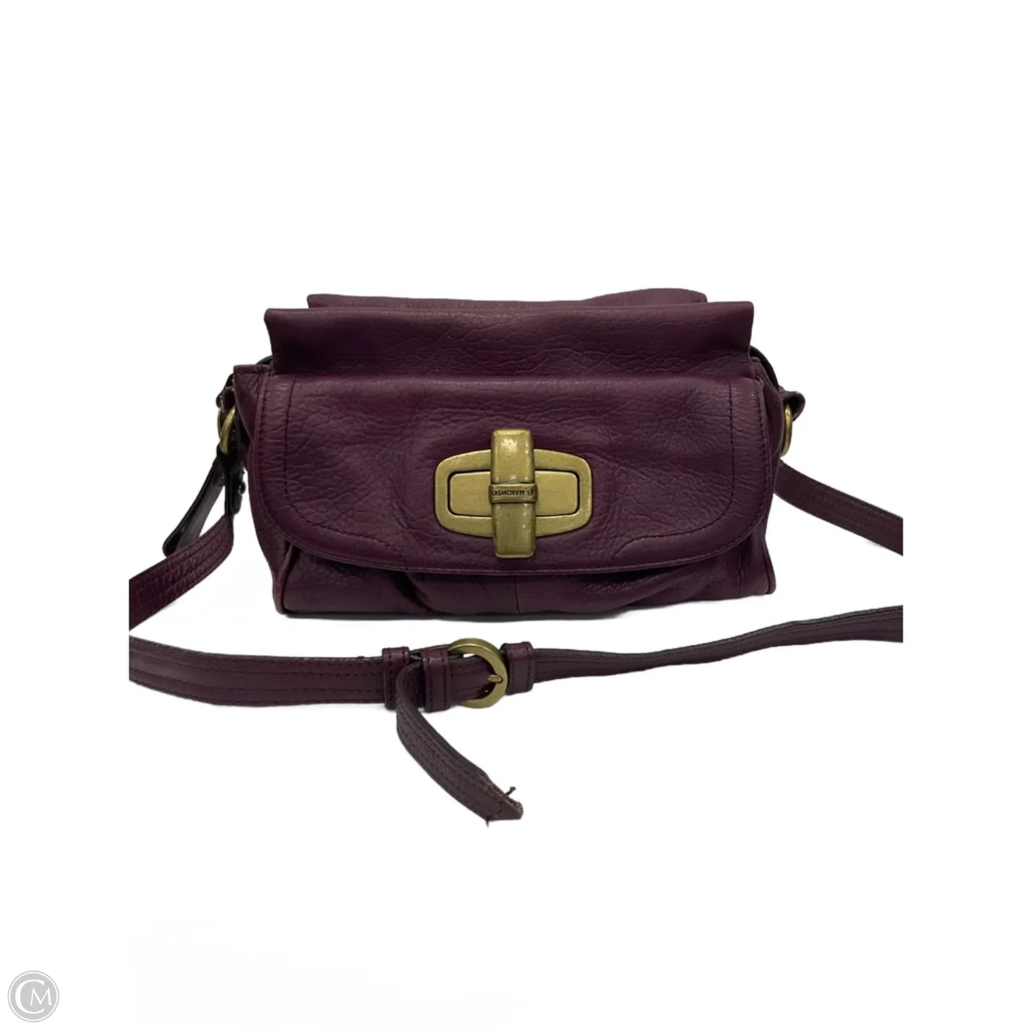 Crossbody Leather By B. Makowsky, Size: Small