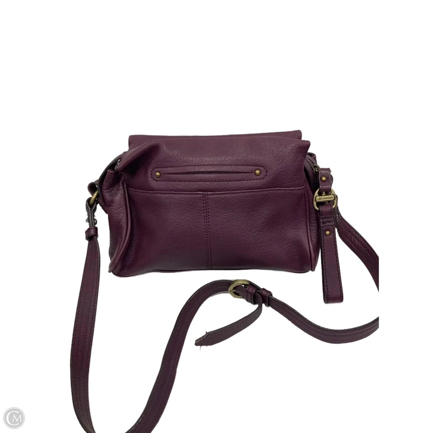 Crossbody Leather By B. Makowsky, Size: Small