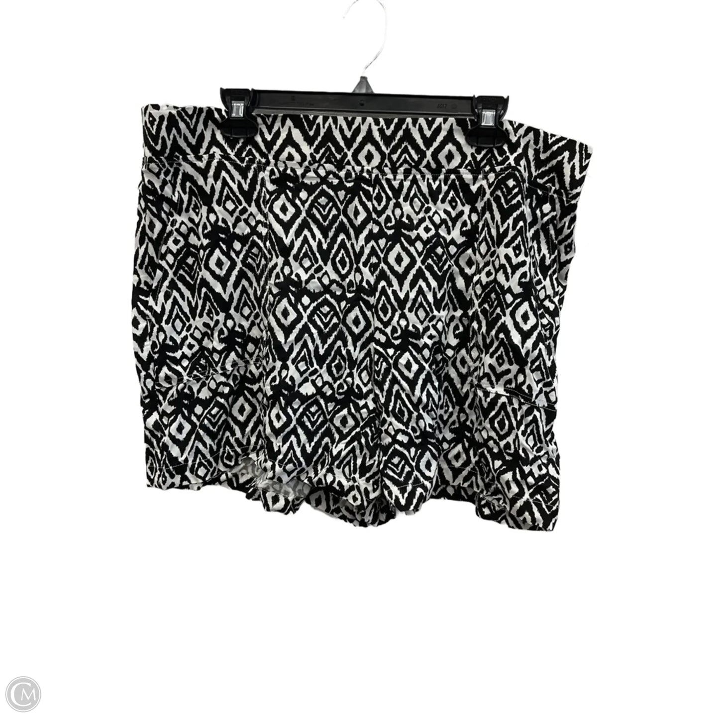 Shorts By Wildfox In Black & White, Size: Xxl