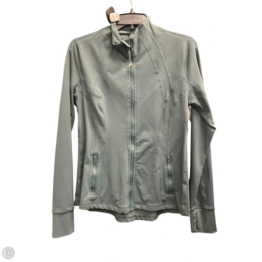 Athletic Jacket By 90 Degrees By Reflex In Green, Size: M