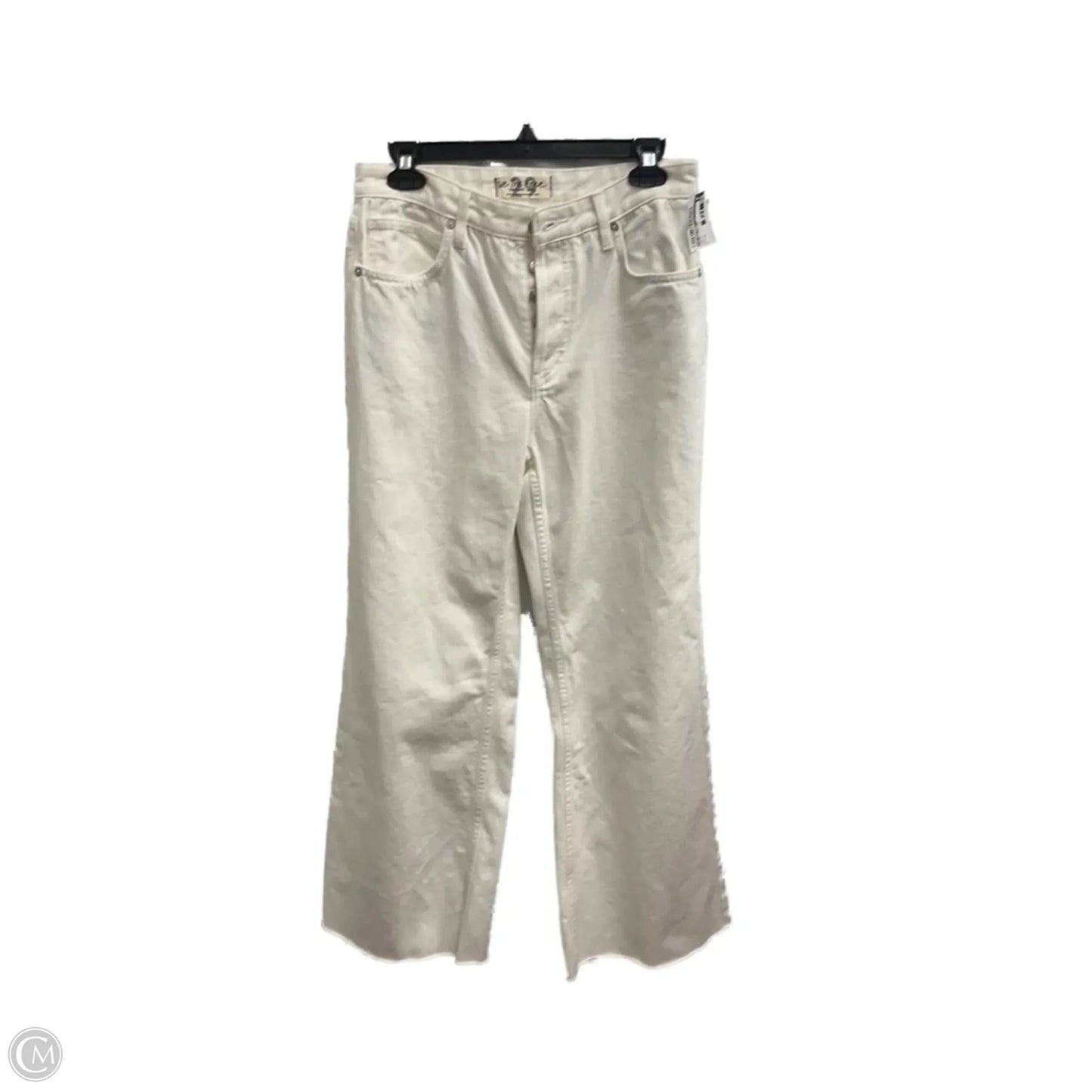 Jeans Wide Leg By We The Free In White, Size: 8