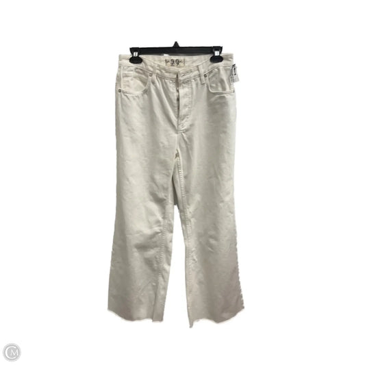 Jeans Wide Leg By We The Free In White, Size: 8