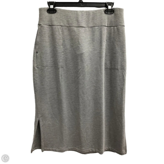 Skirt Maxi By Pure Jill In Grey, Size: S
