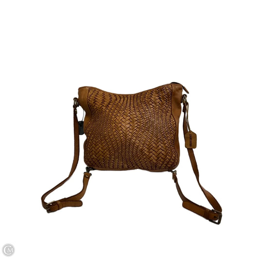 Backpack Leather By Clothes Mentor, Size: Medium