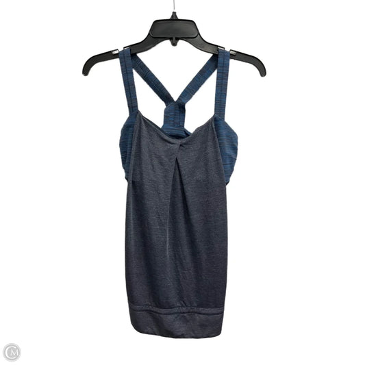 Athletic Tank Top By Lululemon In Grey, Size: S