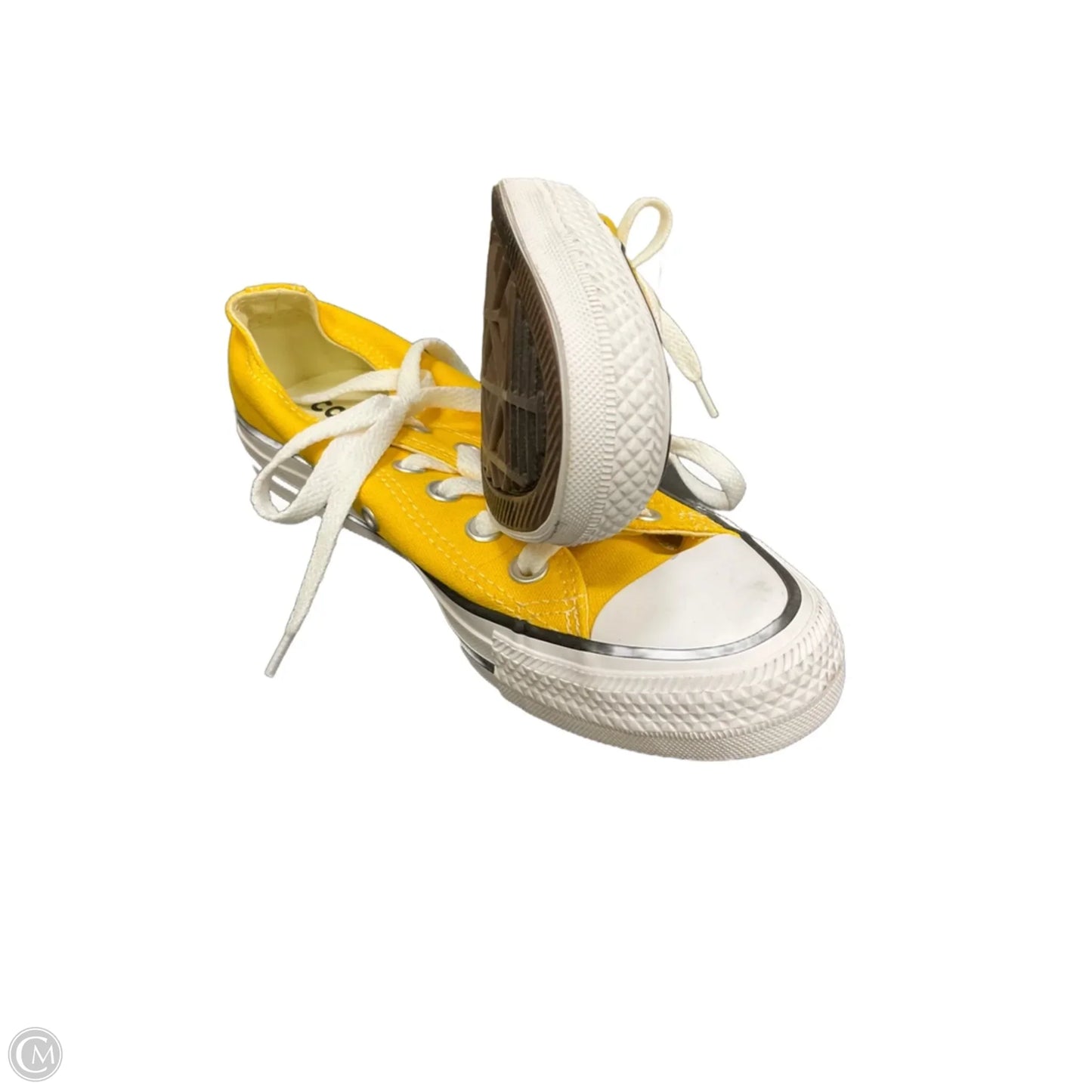 Shoes Sneakers By Converse In Yellow, Size: 6