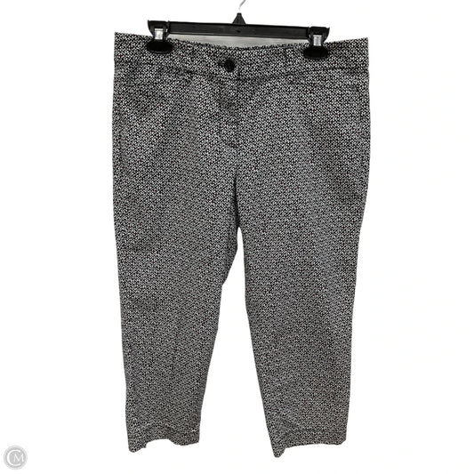 Capris By Loft In Polkadot Pattern, Size: 10