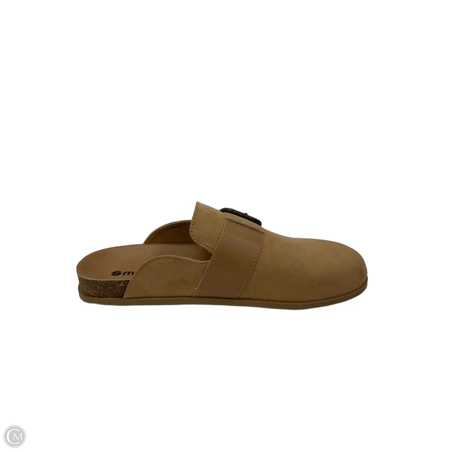 Sandals Flats By Clothes Mentor In Brown, Size: 8.5