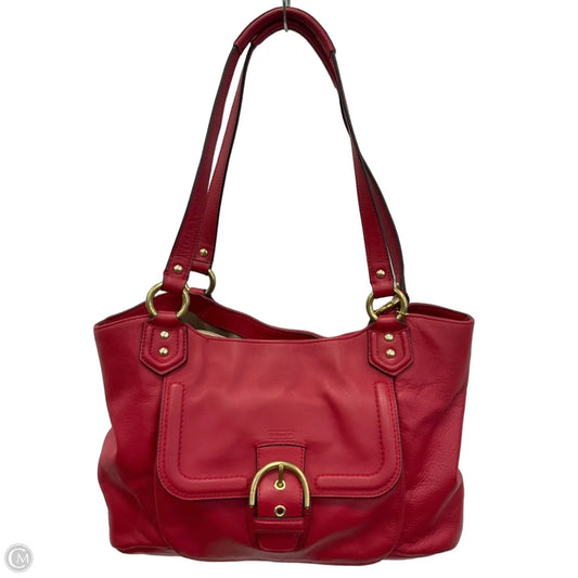 Handbag Designer By Coach, Size: Medium