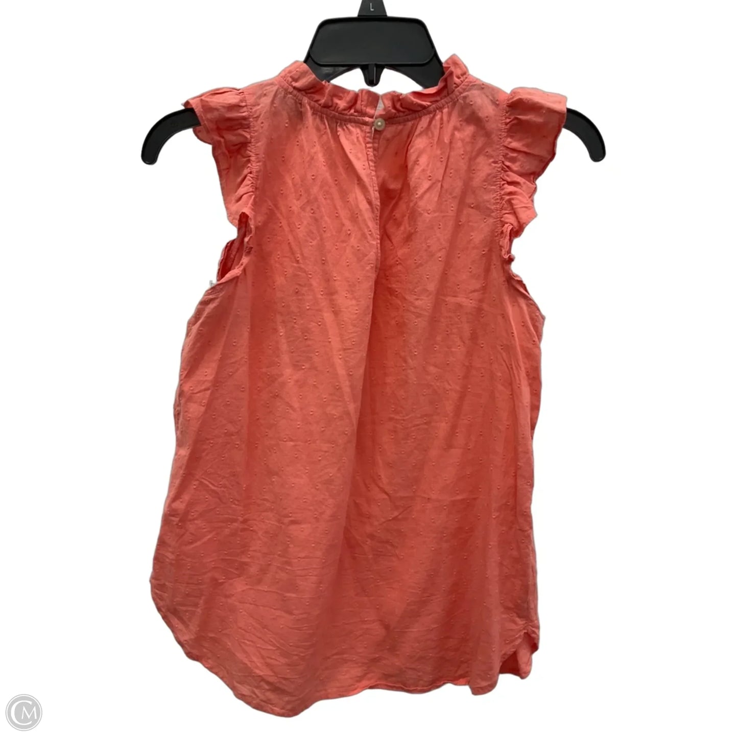 Top Short Sleeve By Loft In Pink, Size: Xs