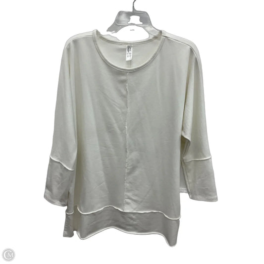 Top Long Sleeve By Spanx In White, Size: Xl