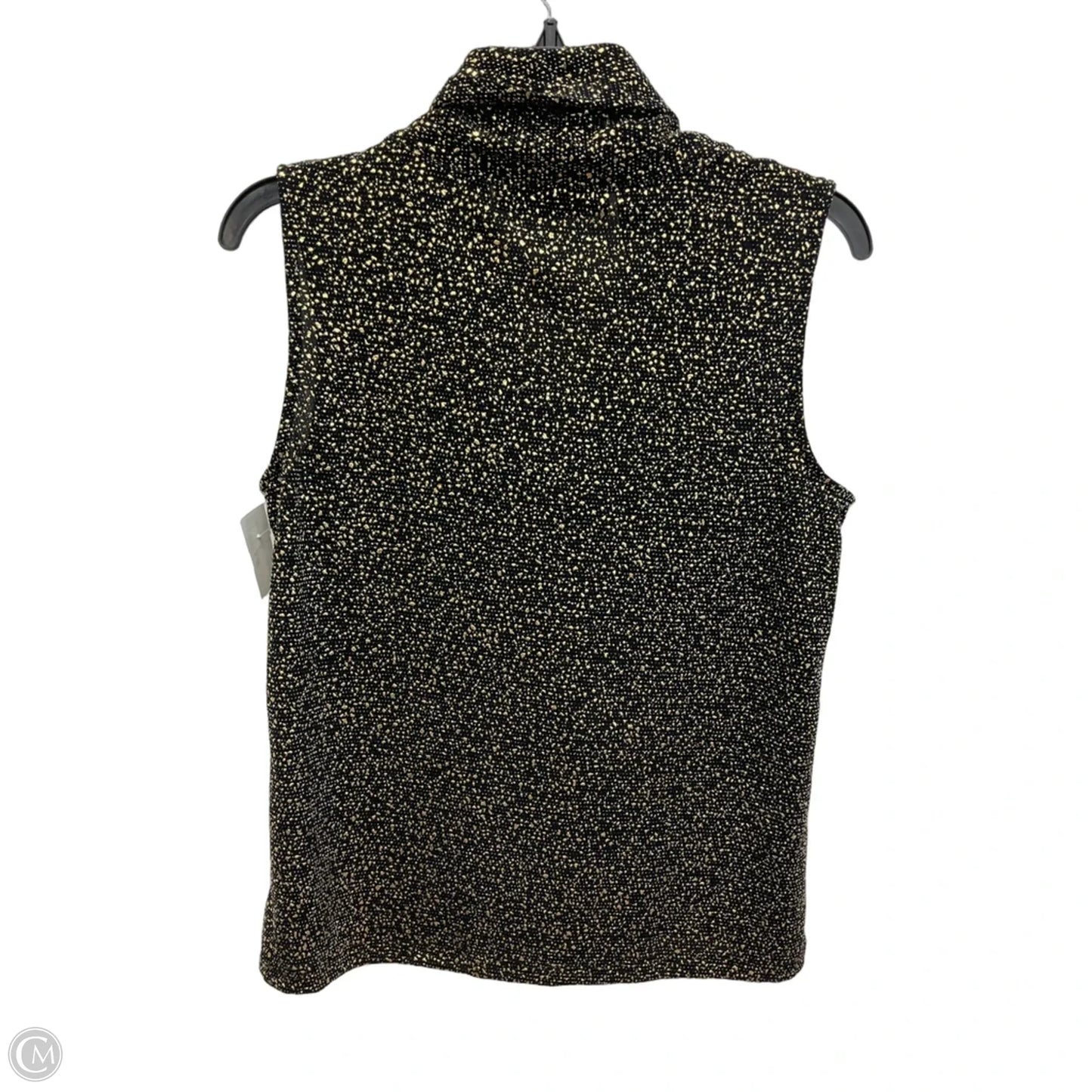 Top Sleeveless Designer By Karl Lagerfeld In Black, Size: S