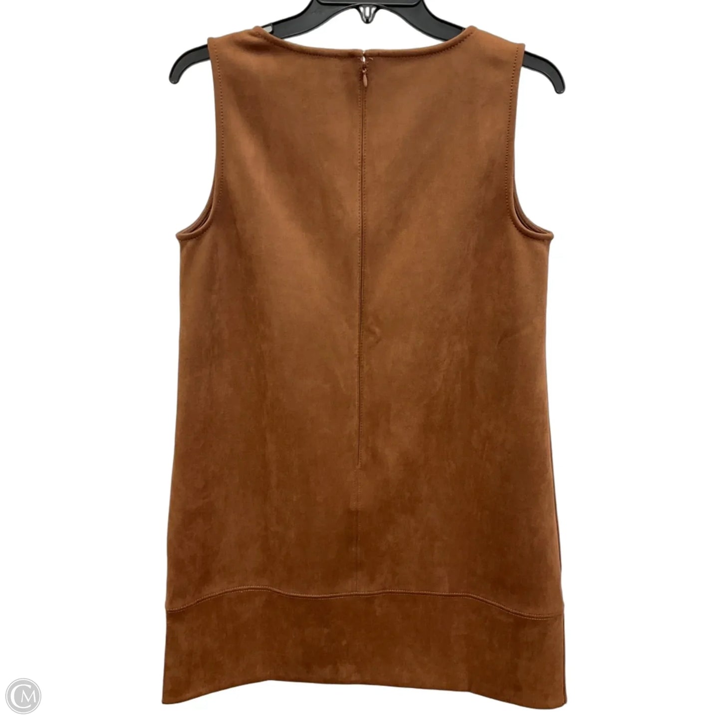 Dress Casual Midi By Loft In Brown, Size: 6