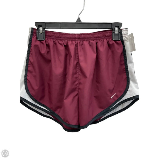 Athletic Shorts By Nike In Red, Size: L