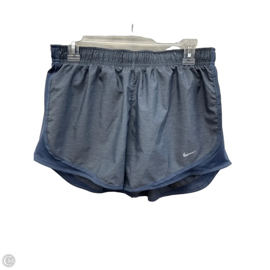 Athletic Shorts By Nike In Striped Pattern, Size: L