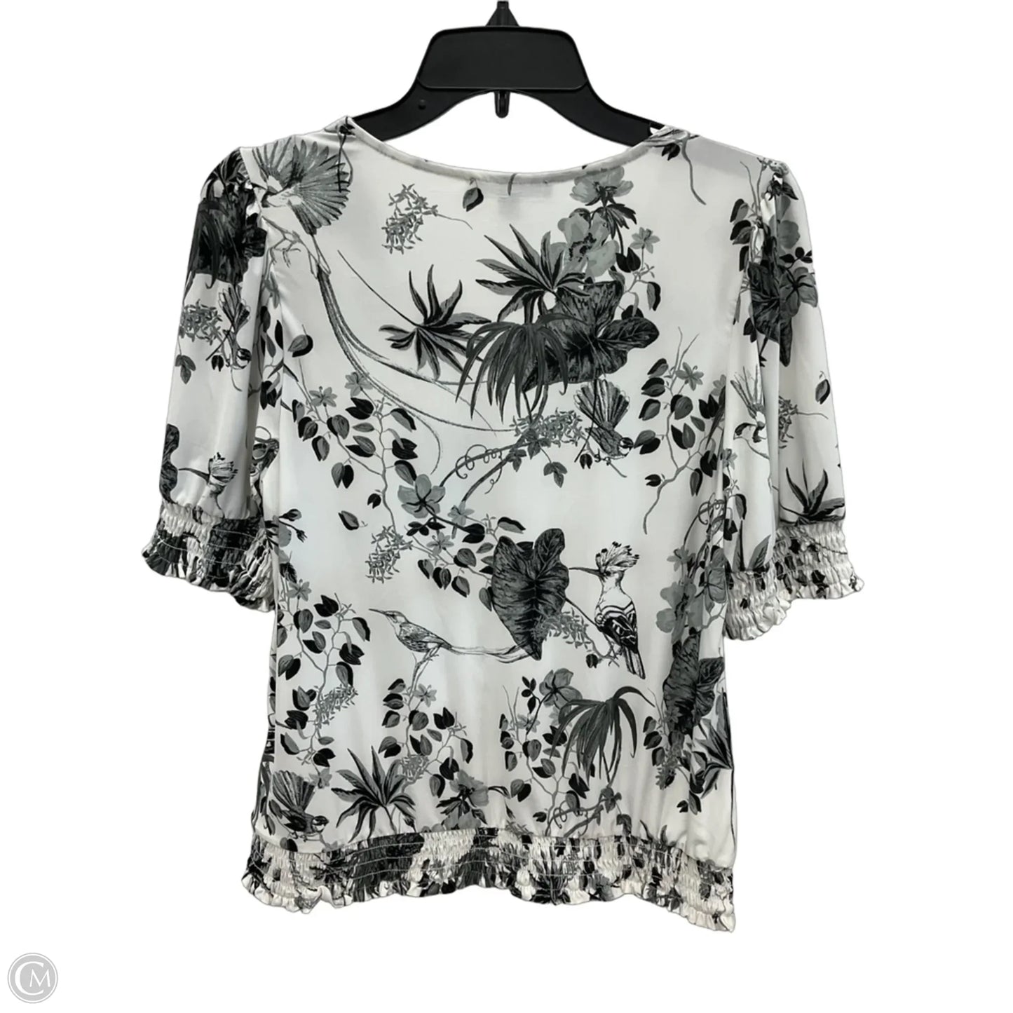Top Short Sleeve By Inc In Floral Print, Size: M