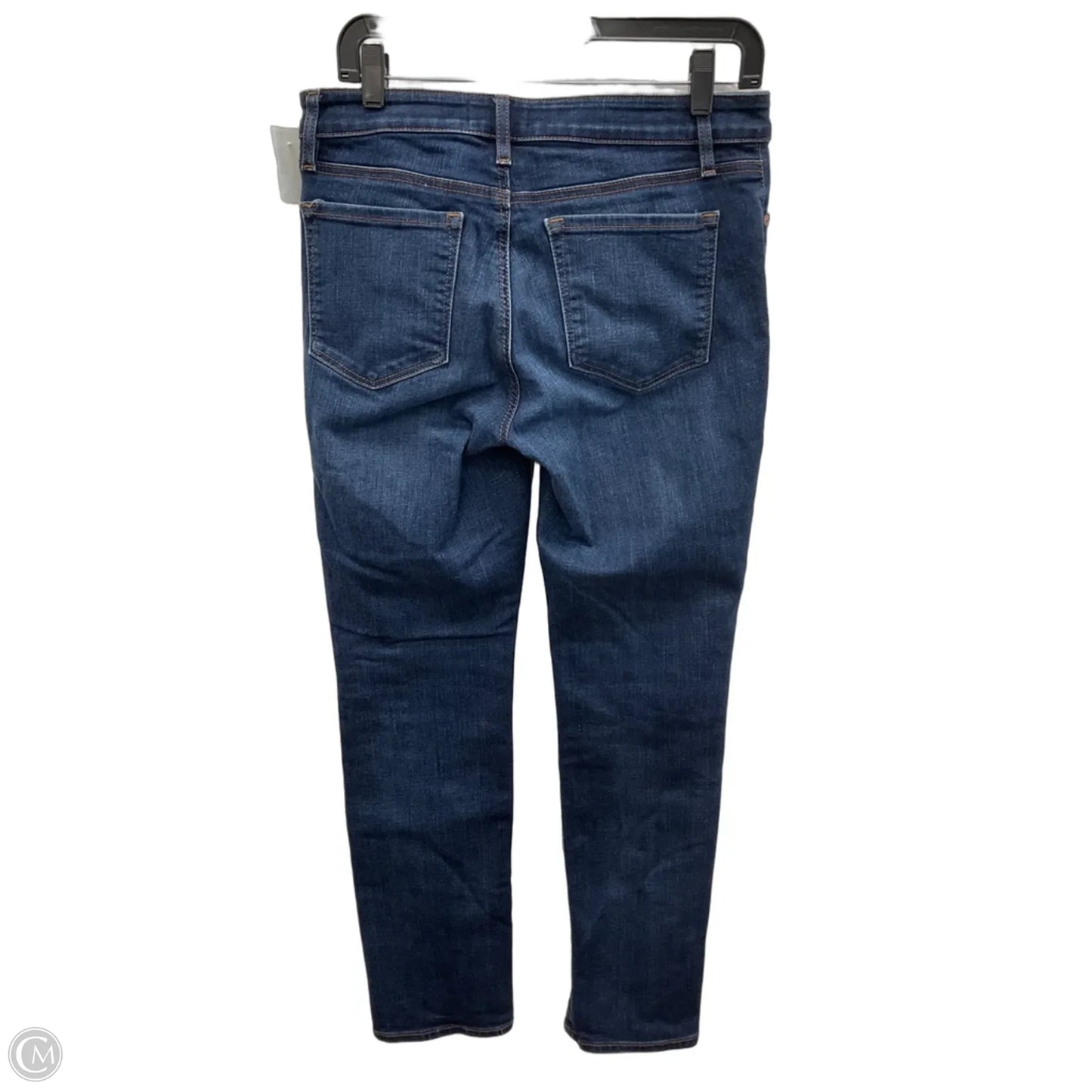 Jeans Straight By Loft In Blue Denim, Size: 8