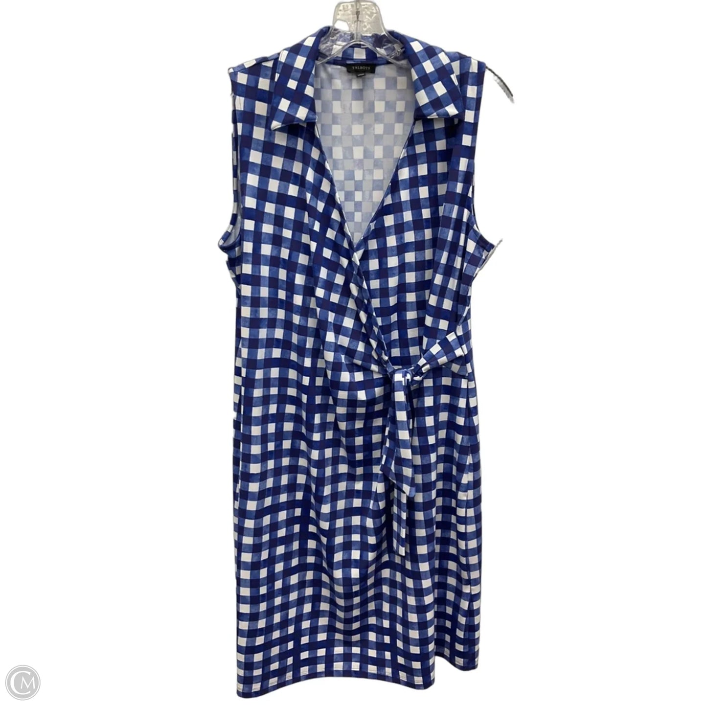 Dress Casual Short By Talbots In Plaid Pattern, Size: L