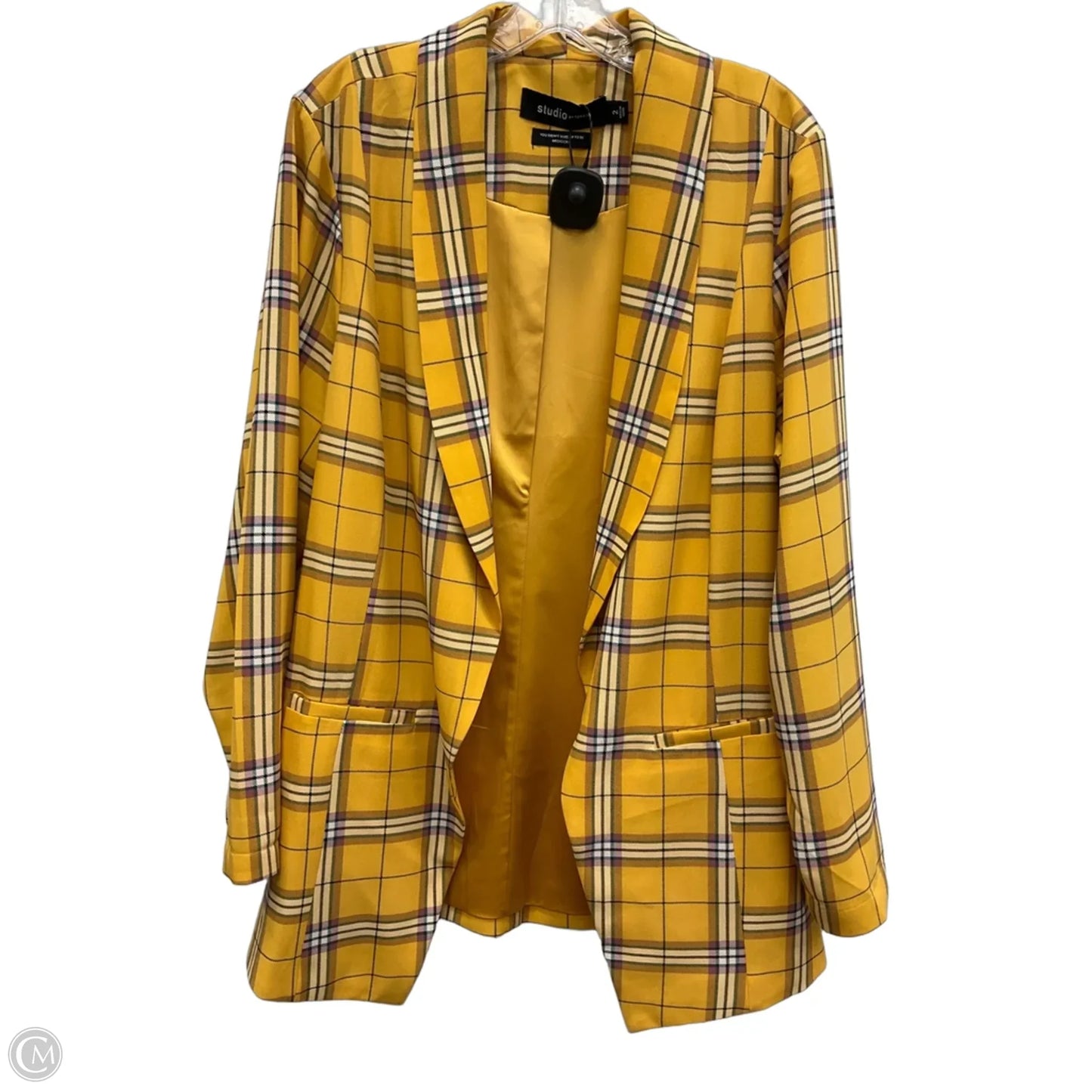 Blazer By Torrid In Plaid Pattern, Size: 2x