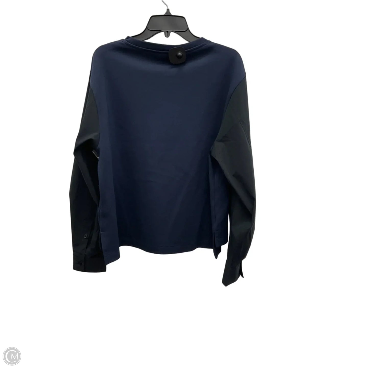 Top Long Sleeve By Athleta In Black, Size: L
