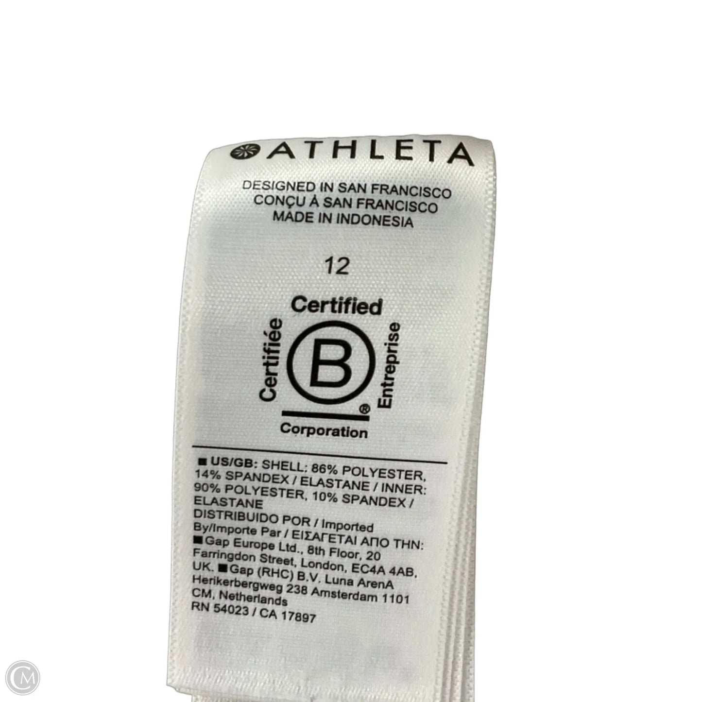 Athletic Skort By Athleta In Tan, Size: L