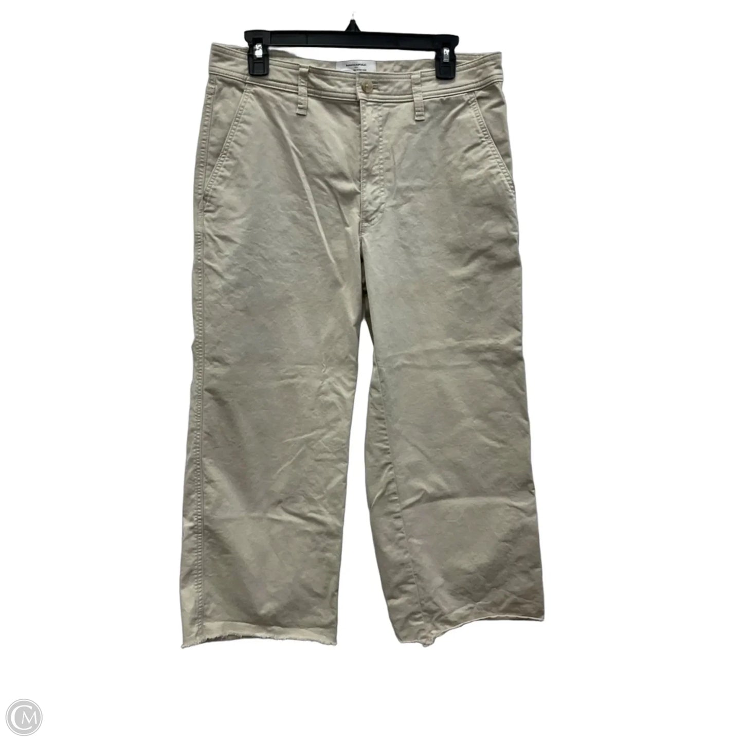 Pants Wide Leg By Banana Republic In Tan, Size: 10