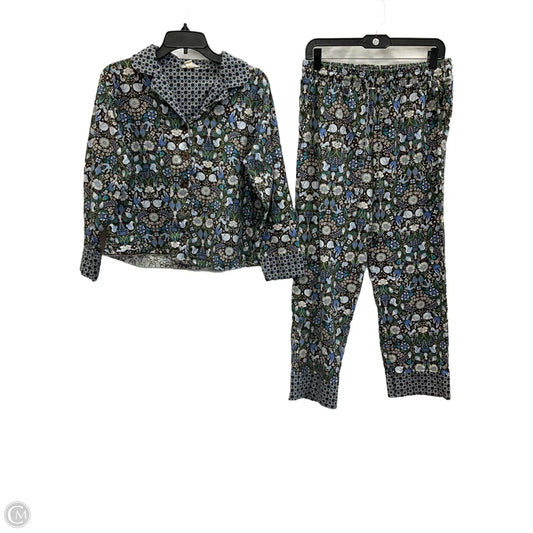 Pajamas 2pc By Vera Bradley In Black & Brown, Size: M