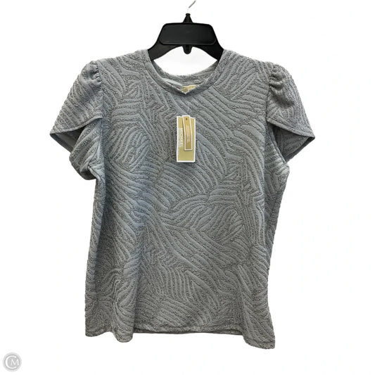 Top Short Sleeve By Michael By Michael Kors In Animal Print, Size: L