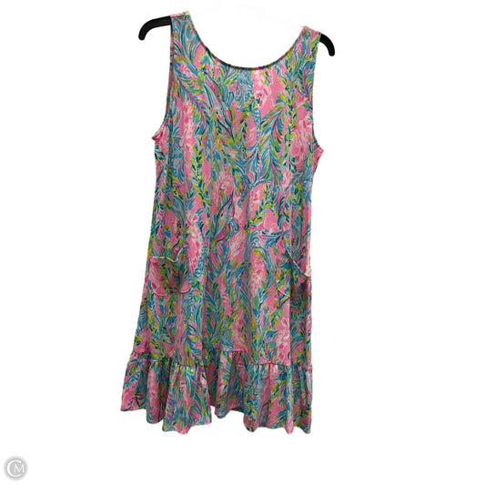 Dress Designer By Lilly Pulitzer In Pink, Size: L