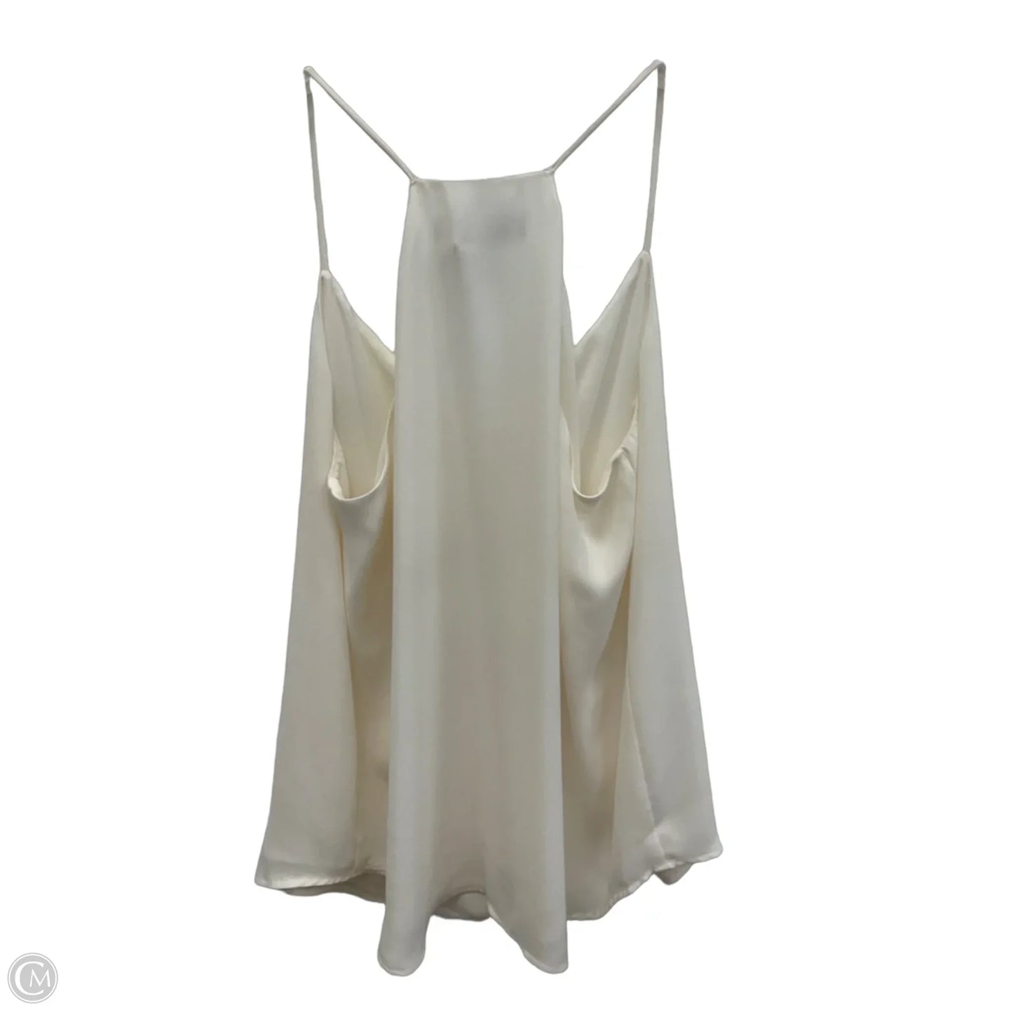 Top Sleeveless By Loft In White, Size: S