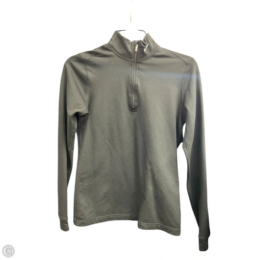 Athletic Jacket By Nike In Black, Size: M