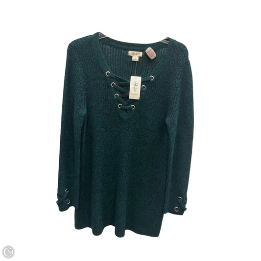 Sweater By Style And Company In Green, Size: M