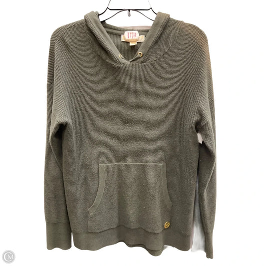 Top Long Sleeve By Michael By Michael Kors In Green, Size: M