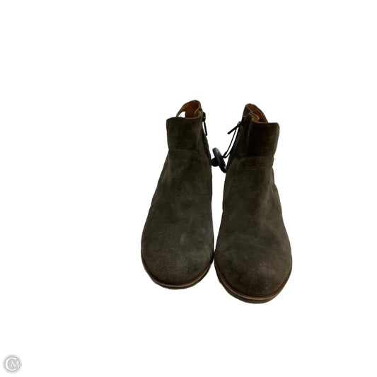 Boots Ankle Flats By Lucky Brand In Brown, Size: 7.5