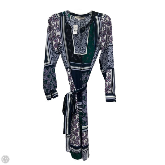 Dress Casual Midi By Loft In Multi-colored, Size: S