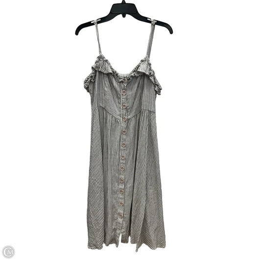 Dress Casual Midi By French Connection In Striped Pattern, Size: Xl