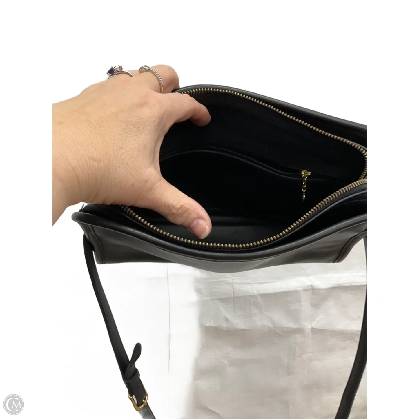 Crossbody Designer By Coach, Size: Medium