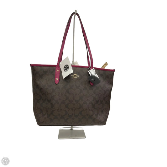 Tote Designer By Coach, Size: Large