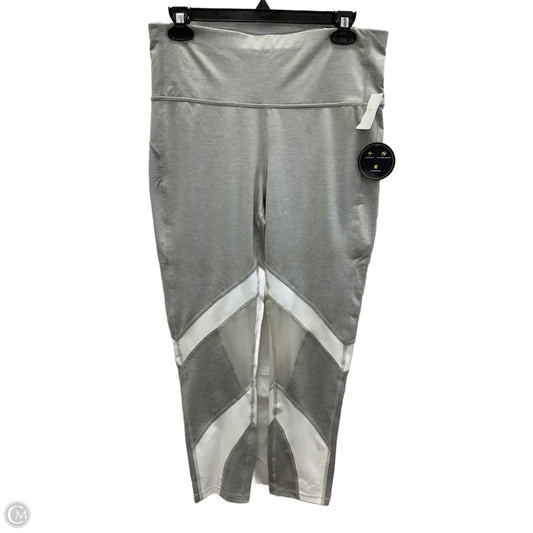 Athletic Leggings By Xersion In Grey, Size: L