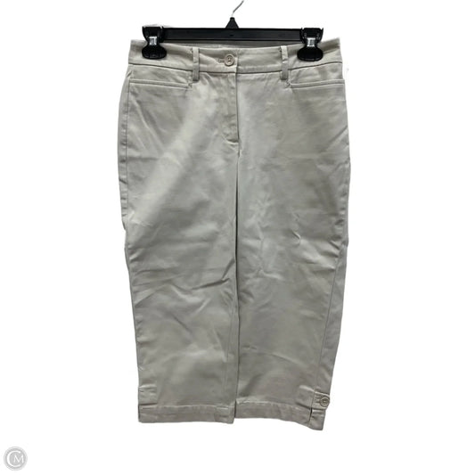 Capris By Talbots In Beige, Size: 0