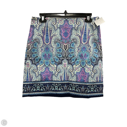 Skirt Midi By Talbots In Blue, Size: 8