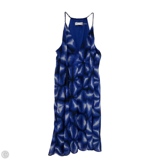 Dress Casual Midi By Calvin Klein In Blue, Size: S
